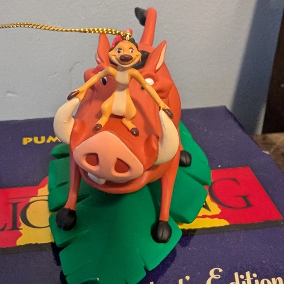Lion King Pumbaa and Timon Ornament - Picture 3 of 8